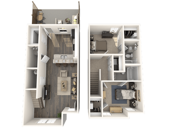 2 Bedroom Townhomes Fayetteville AR