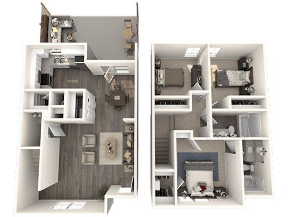 3 Bedroom Townhome Fayetteville AR