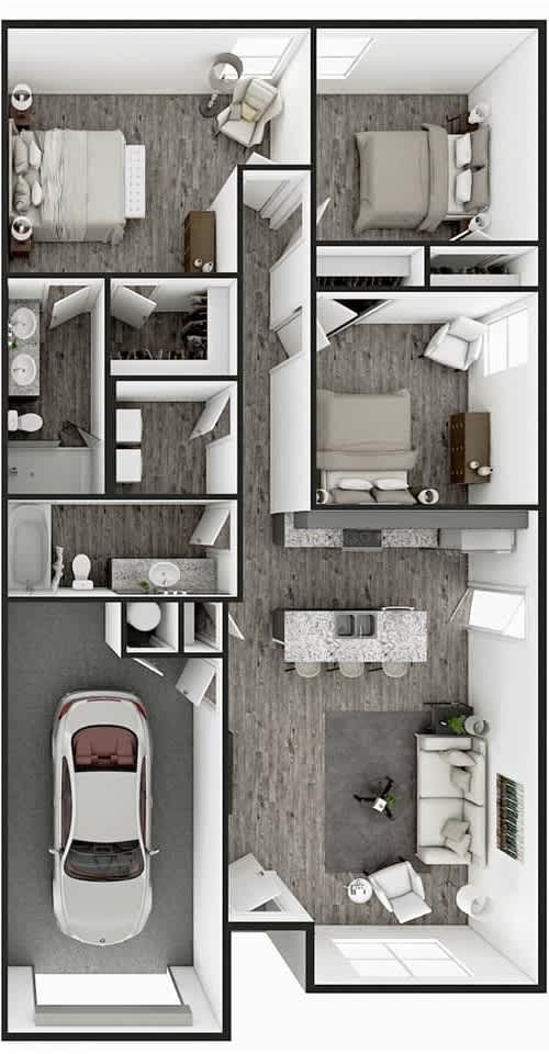 A series of images showing different views of a bathroom.