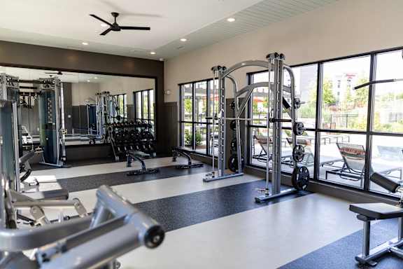 Gym at The Crest at Acworth, Acworth, 30102