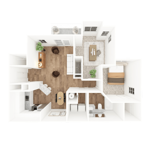 TUXEDO Floor Plan at The Crest at Berkeley Lake, Duluth, 30096