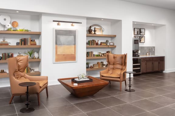 Des Plaines Luxury Apartments near Metra with Library Reading Nook  and Coffee Bar -Ellison Apartments 60016