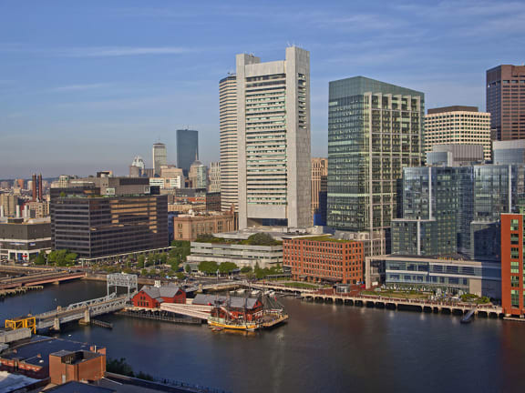 Community Located Near Waterfront at The Benjamin Seaport Residences, Boston, Massachusetts
