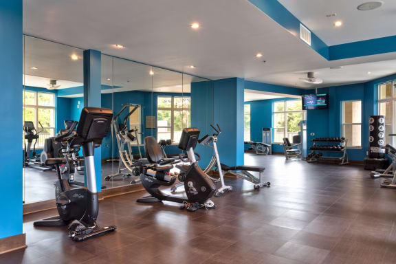 Cardio Machines In Gym at Berkshire Main Street, North Carolina, 27705