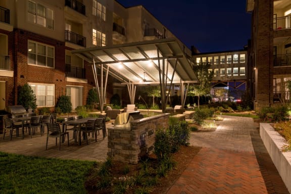 Outdoor Grills at Berkshire Ninth Street, Durham, NC, 27705