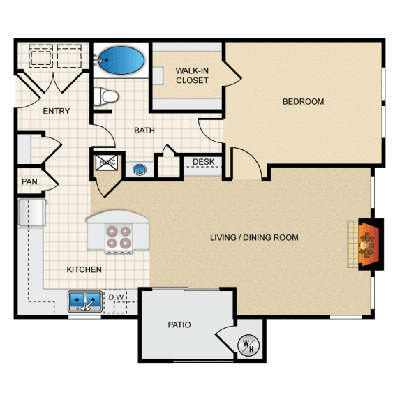 Our Apartment Floor Plans | Berkshire Aspen Grove - Littleton, CO