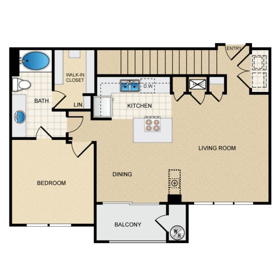 Our Apartment Floor Plans | Berkshire Aspen Grove - Littleton, CO