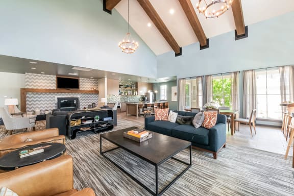Carrick Bend clubhouse and social lounging area