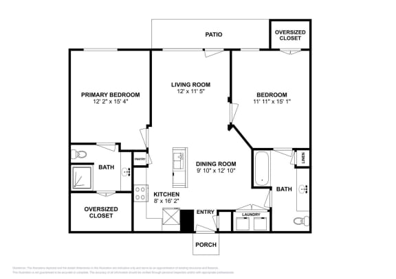 The Allure B2 floor plan