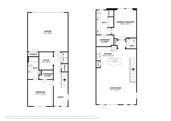 The Allure TH2 floor plan