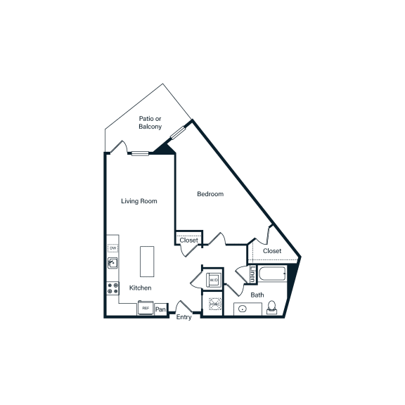 A10-1 floorplan layout Berkshire Ballantyne