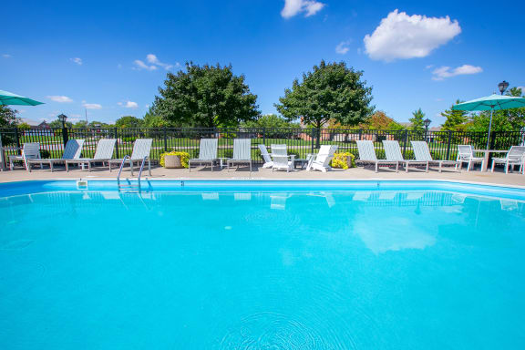 Swimming pool with poolside Wi-Fi at Sterling Park apartments
