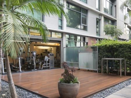 Complete Fitness Center with Sun Deck at Met Lofts, Los Angeles, CA