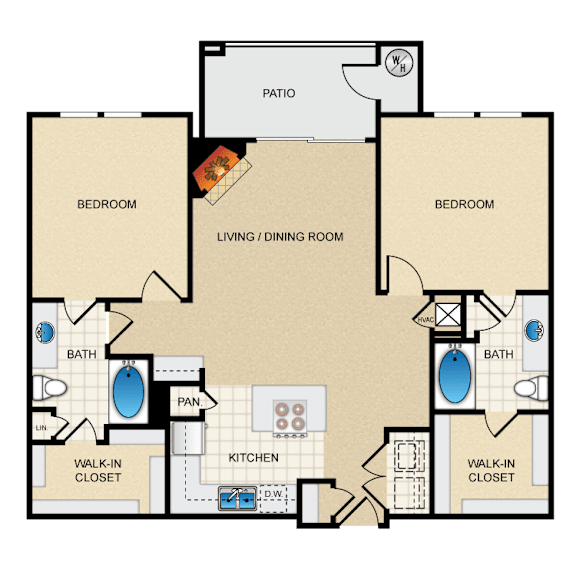 Our Apartment Floor Plans | Berkshire Aspen Grove - Littleton, CO