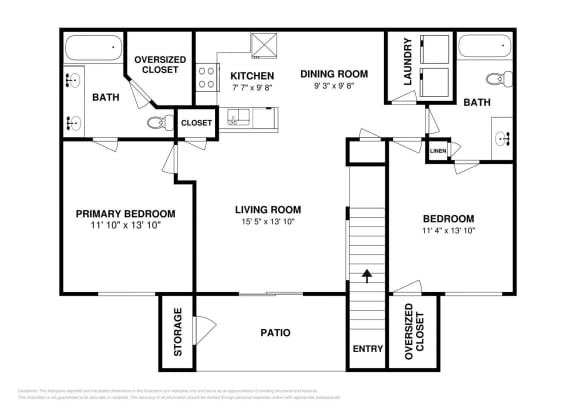South Blvd Mirage floor plan