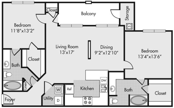 Renovated Two Bedroom Apartment South Austin Texas-Highlands Hill Country