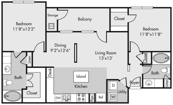 Renovated Two Bedroom Apartment South Austin Texas-Highlands Hill Country