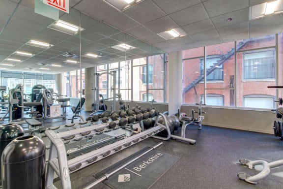 Free Weight Training Center at Eight O Five Chicago IL