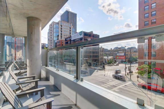 Club 805 Outdoor Deck at 805 N, Lasalle, River North Chicago