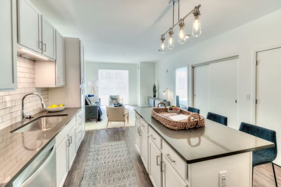 One Bedroom Apartments near Metra with Plank Flooring-1555 Ellinwood Avenue, Des Plaines, Illinois, 60016