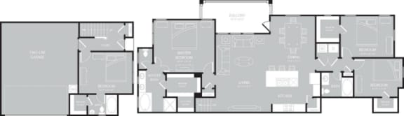 MOPD1T  floor plan at Villages of Magnolia, Magnolia, 77354