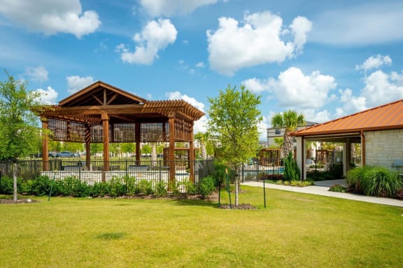 Garden Gazebo at Mansions at Spring Creek, Garland, TX