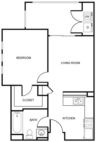 a floor plan of a house