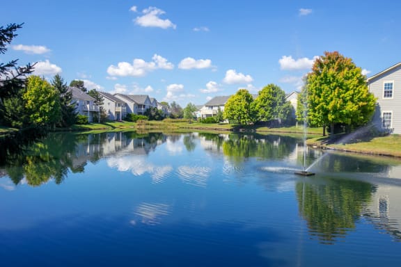 Lake view at Perimeter Lakes apartments