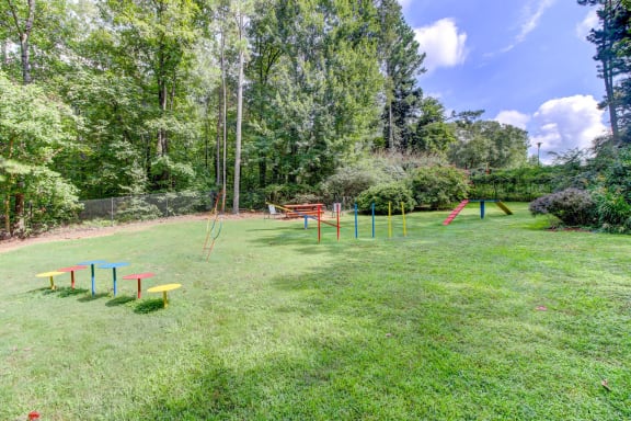 dog park at The Berkshires at Vinings apartments