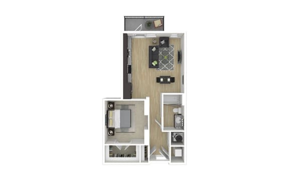 S6-2 Studio floorplan Berkshire Ballantyne