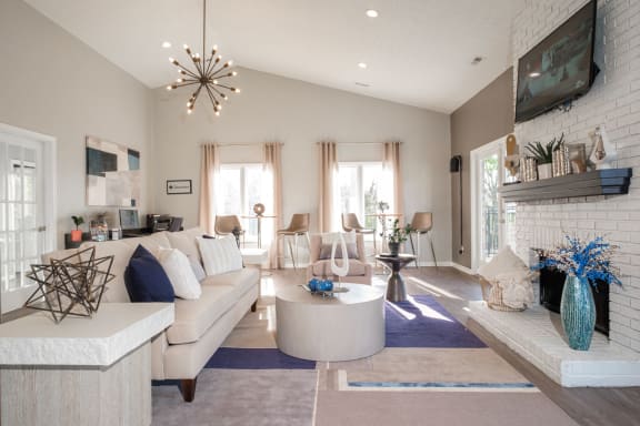 Sterling Park apartments social lounge