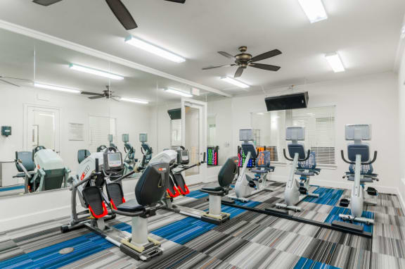 Gym area at Retreat at Wylie, Texas