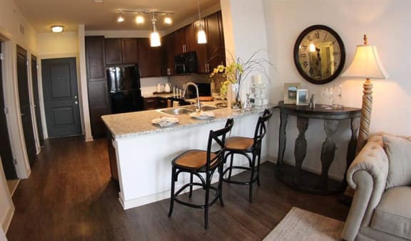 Gourmet Kitchen With Island at Artisan on 18th, Nashville, TN