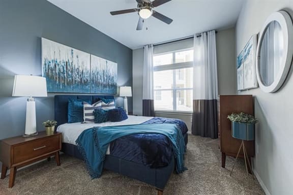 bedroom at Aspire at 610 apartments