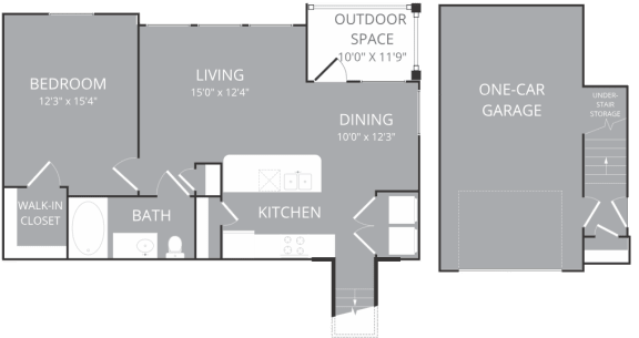 V380 A4 floor plan at Villages 3Eighty, Texas