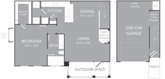V380 A5 floor plan at Villages3Eighty, Texas, 75068