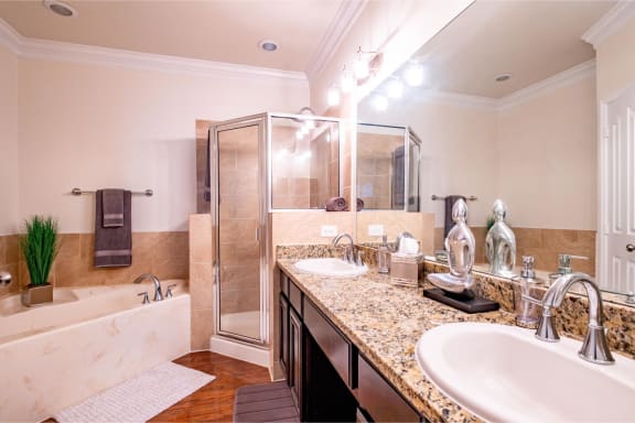 a spacious bathroom at Villages of Magnolia
