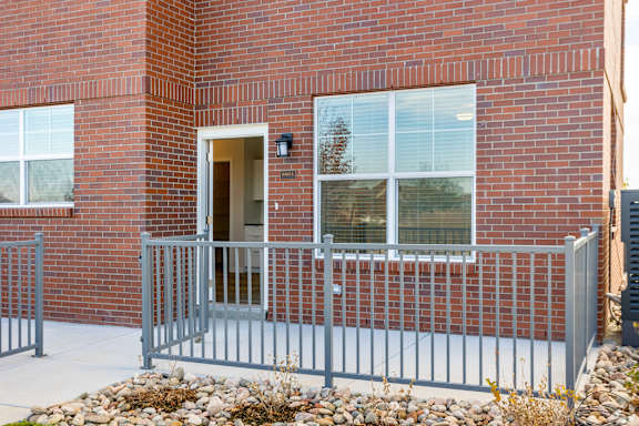 Personal balcony at Brownstones at Palisade Park, Broomfield