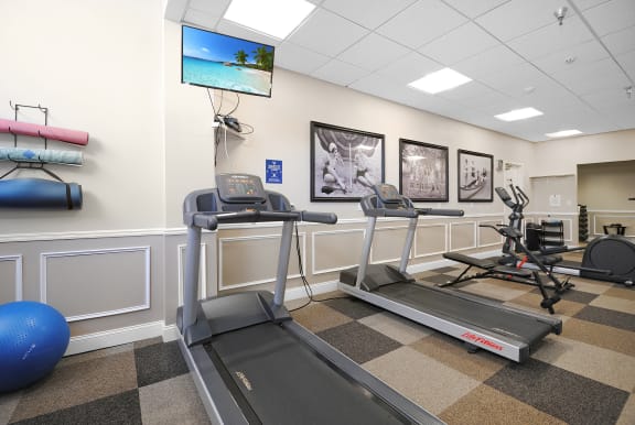our gym is equipped with state of the art equipment including cardio machines and weights