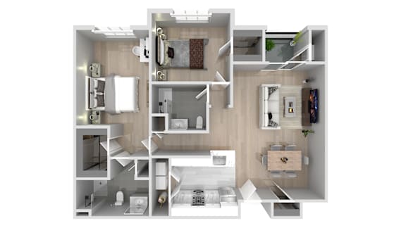 2 bed 2 bath C at Bristol Station Apartments, Carteret, 07008