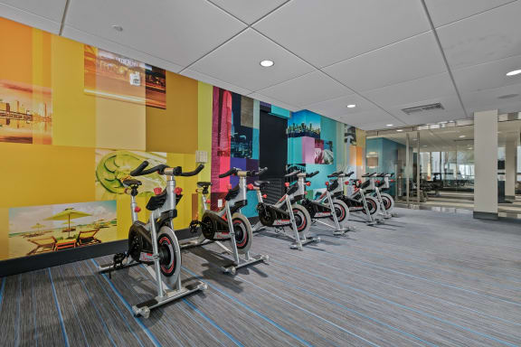 Spin and Yoga Room at Moda North Bay Village, North Bay Village, FL