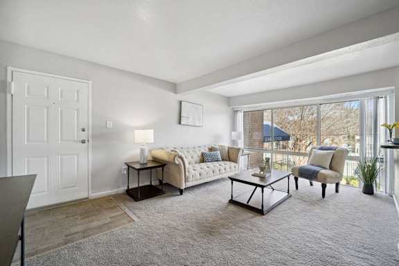 Bright Living Room at The Meadows at Capitol Heights in Capitol Heights, MD