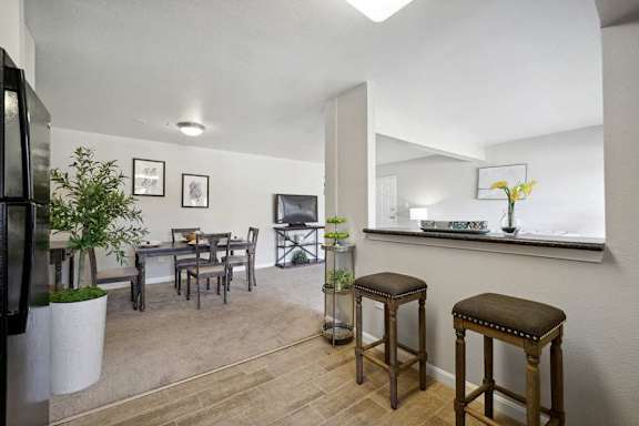 Kitchen Area at The Meadows at Capitol Heights in Capitol Heights, MD