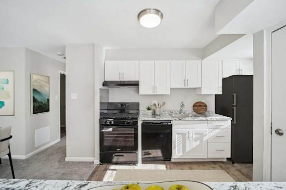 Modern Kitchen at The Meadows at Capitol Heights in Capitol Heights, MD