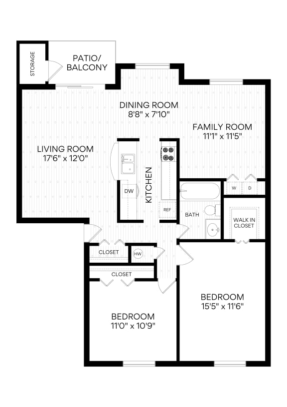 Floor Plan B1 Floor Plan B1 at Ellicott Grove, Ellicott City Maryland