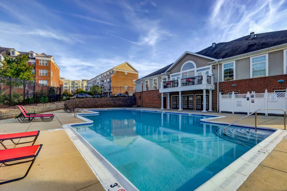 the swimming pool at our apartments at MetroPlace at Town Center, Camp Springs, 20746