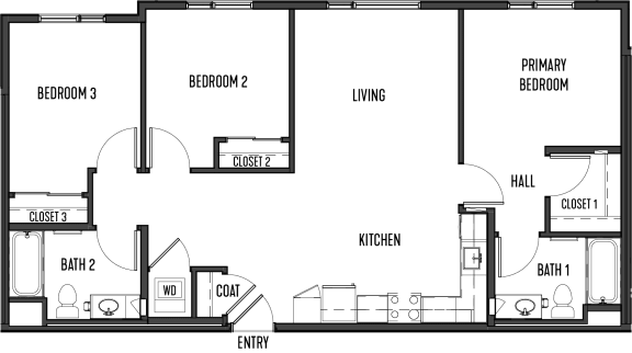 Floor Plan  a floor plan of a house with a bedroom and a living room