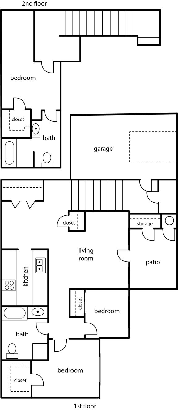 the floor plan of baronial style luxury house