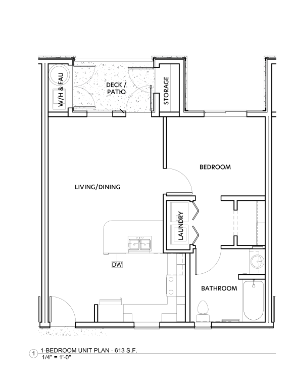 a floor plan of a small apartment