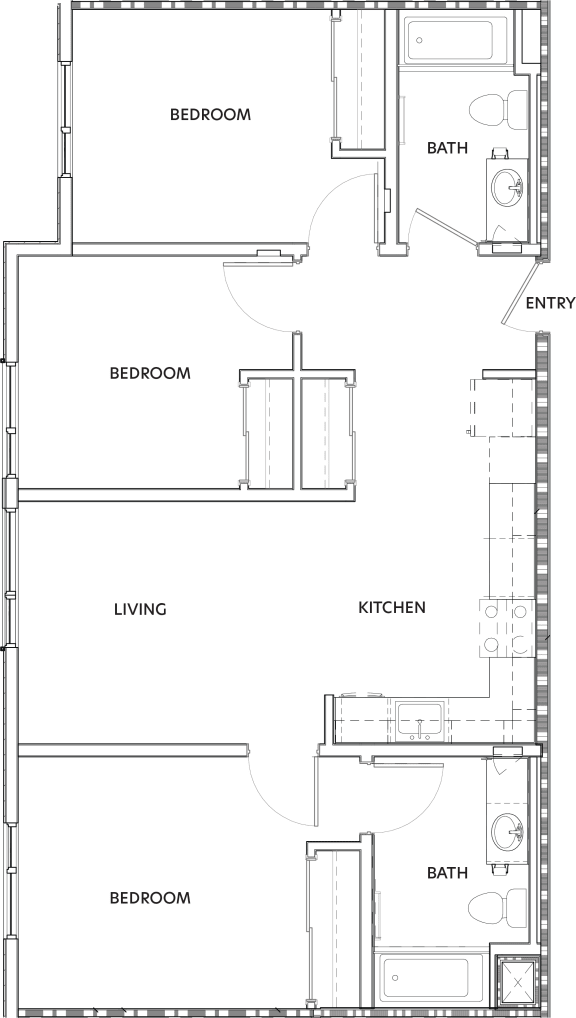 stony oaks 3 x 2 952sf A